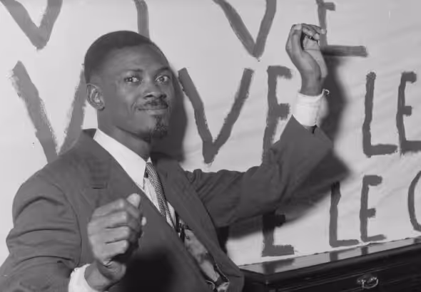 Patrice Lumumba. Photo: Nationaal Archief.