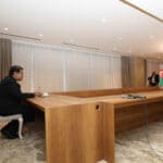 Venezuelan President Nicolás Maduro holds a virtual meeting with Ilham Heydar Oglu Aliyev, president of Azerbaijan. Photo: Presidential Press.