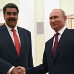 Venezuela's President Maduro shakes hands with Russian President Putin, September 25, 2019. Photo: Reuters.