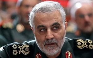 Iranian military commander Qasem Soleimani, assassinated by US military forces in 2020. File photo.