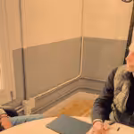 Leopoldo López photographed with an unidentified presumed associate. Photo: RedRadioVE. 