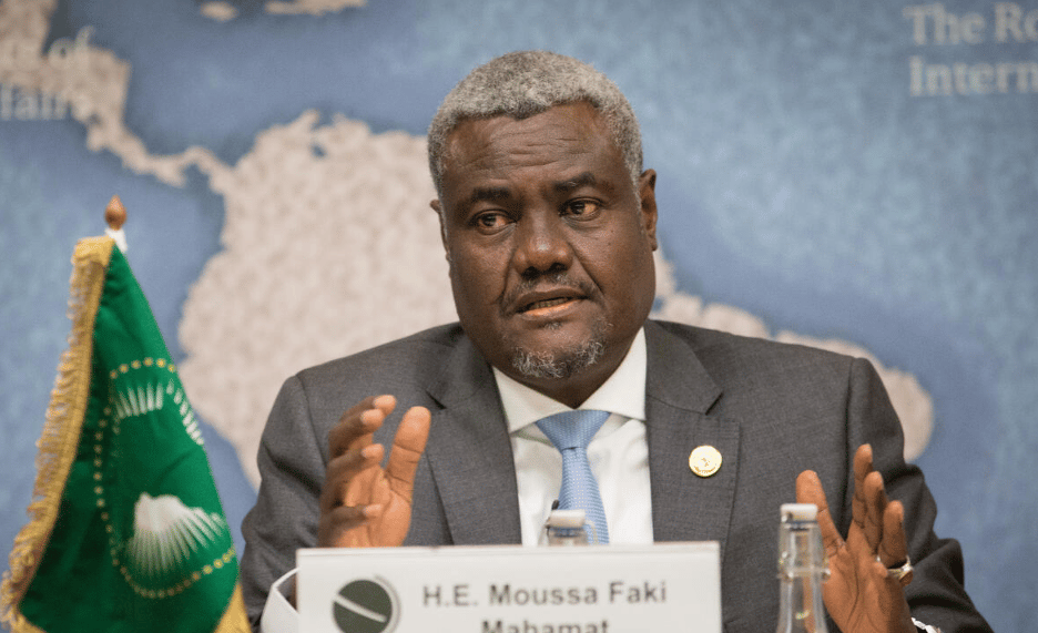 The president of the commission of the African Union, Moussa Faki Mahamat. Photo: RedRadioVE.