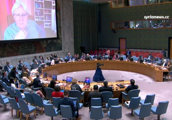Addressing the UNSC in New York on May 20, Griffiths said, "War activities, including airstrikes and artillery in northwest Syria, continue to affect civilians, including women and children, and constant care is taken to protect them. It needs to be shown." said. File photo.