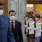 Venezuela's President Nicolas Maduro arrives to Revolution Palace to attend the XXI ALBA Summit in Havana, Cuba, Friday, May 27, 2022