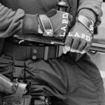 Los Angeles Police Officer. Photo: Bill Hackwell.