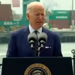 US President Biden speaking. File photo.