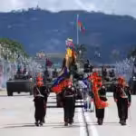 Venezuelan military commanders escorted by tanks, on the Venezuela's 211th Independence Day, July 5, 2022. Photos: MIsion Verdad and Presidential Press.
