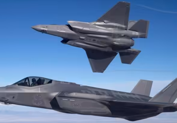 US Air Force F-35 fighters in full flight. Photo: HispanTV