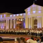 Managua's Plaza de la Revolucion during the celebration of the 43rd anniversary of Sandinista Revolution's triumph. Photo: instagram/@friendsact.