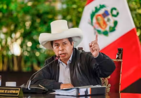 President of Peru, Pedro Castillo. File photo.