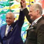 President of Mexico Andrés Manuel López Obrador and President of Cuba Miguel Díaz-Canel. Photo: Kawsachun News.