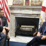 CIA asset Iván Simonovis in a meeting with US Senator Marco Rubio in 2019. Photo: Twitter/@SenRubioPress.