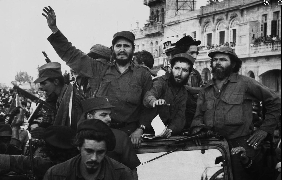 Fidel Castro enters Havana on 9th January, 1959. File photo.
