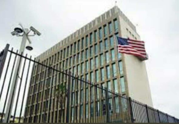 US Embassy in Havana. Photo: Minrex