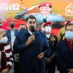 President Maduro speaks at event celebrating the 68th anniversary of birth of Commander Hugo Chávez. Photo: Presidential Press.
