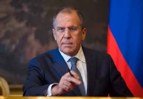 Russian Foreign Affairs Minister Sergey Lavrov called EU and NATO "Hitler's old Axis." Photo: AP.
