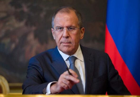 Russian Foreign Affairs Minister Sergey Lavrov called EU and NATO "Hitler's old Axis." Photo: AP.