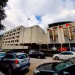 Lithuanian government building in Vilnius. Photo: Pofka/Wikimedia Commons.