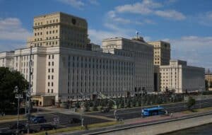 Russian Defense Ministry in Frunzenskaya Embankment, Moscow. File photo.