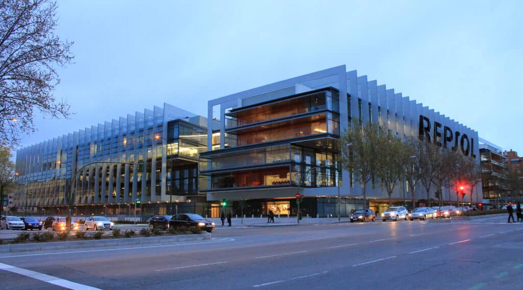 Repsol headquarters in Madrid, Spain. Photo: www.repsol.com.
