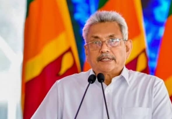 Gotabaya Rajapaksa has resigned as president of Sri Lanka and reportedly fled to Maldives in the midst of widespread protests in the country. Photo: National Herald.