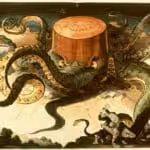 A 1904 cartoon depicting Standard Oil as an evil octopus. Creator: Keppler, Udo J.