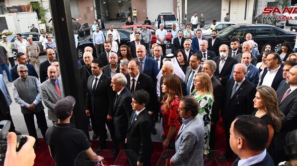 Inauguration ceremony of the Consulate General of Paraguay in Damascus, Syria. Photo: SANA.