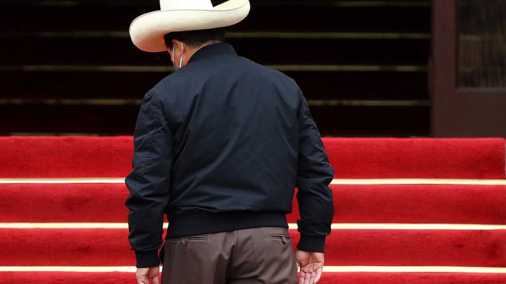 President of Peru, Pedro Castillo, has resigned from his party. Photo: RPP Noticias.