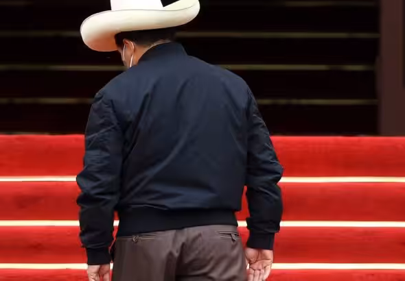 President of Peru, Pedro Castillo, has resigned from his party. Photo: RPP Noticias.