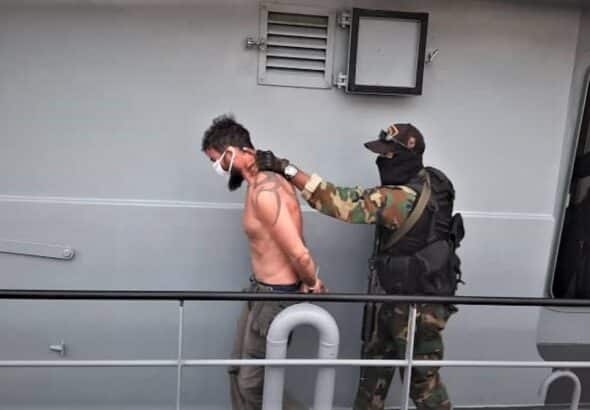 One of the US citizens in police custody in Venezuela for participating in the failed US-backed invasion attempt, Operation Gideon, in May 2020. File photo.