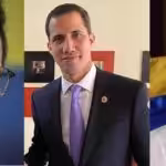 Venezuelan opposition politicians (left to right) Henrique Capriles, Juan Guaidó, and María Corina Machado. Photo composition by Orinoco Tribune.
