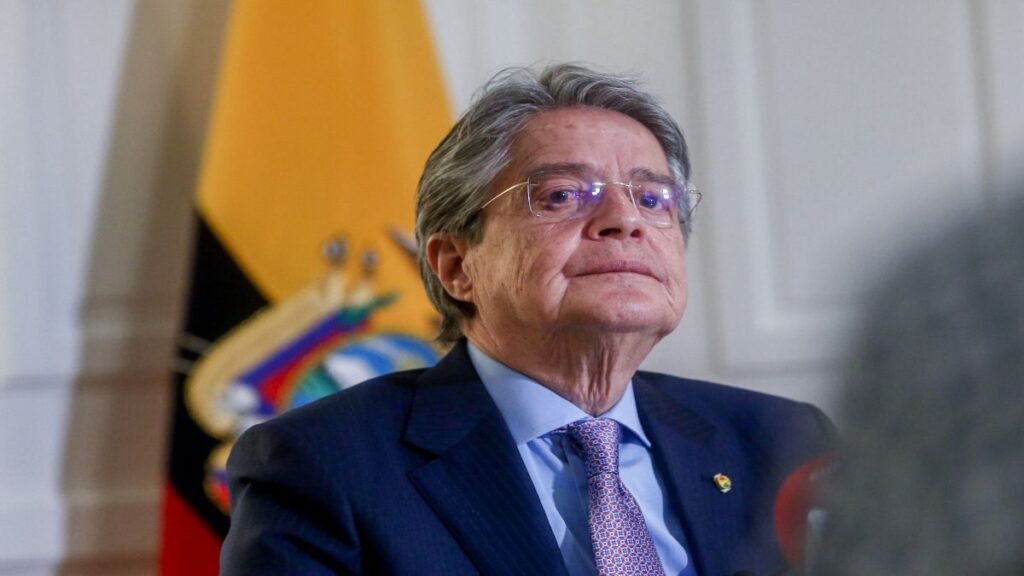 President of Ecuador Guillermo Lasso. Photo: file.