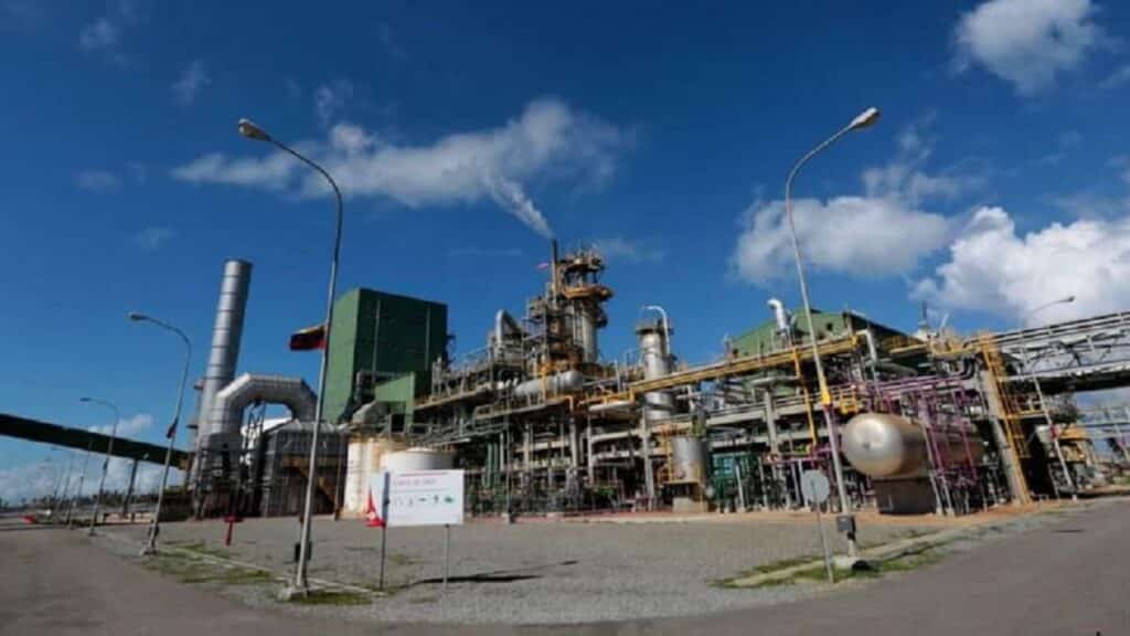 Monómeros Colombo Venezolanos, one of Venezuela's most highly valued state assets abroad, in Barranquilla, Colombia. File photo.