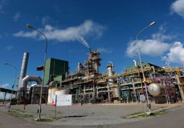 Monómeros Colombo Venezolanos, one of Venezuela's most highly valued state assets abroad, in Barranquilla, Colombia. File photo.