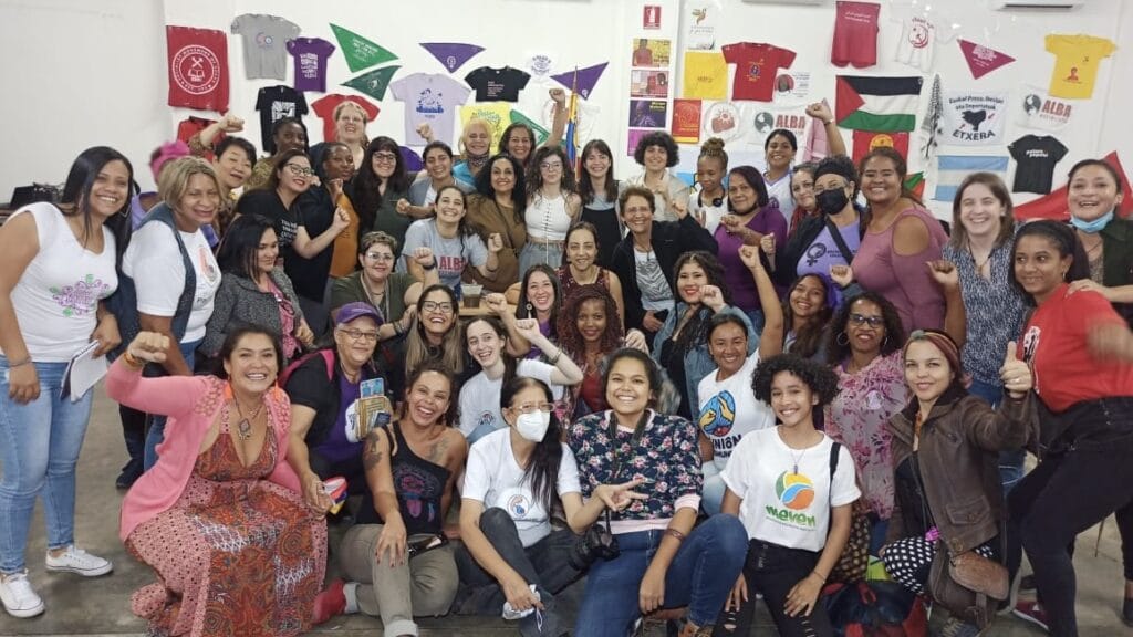 I Alexandra Kollontai International Feminist Brigade. Photo: ISB