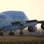 Venezuelan Boeing 747-300, belonging to Venezuelan state cargo airline EMTRASUR. Photo: File photo.