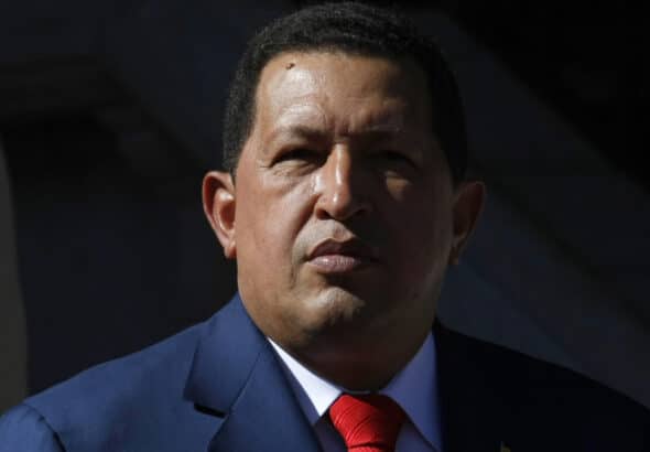 Former president of Venezuela, Hugo Chávez, on June 26, 2010. Photo: Fernando Llano/AP.