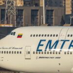 Venezuelan Boeing 747-300 belonging to EMTRASUR and grounded under bogus circumstances in Argentina. Photo: La Nacion/GDA.