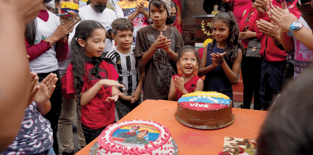 Chavistas to the core: The 23 de Enero working-class neighbourhood in western Caracas, commemorates on July 28 2022 what would have been Hugo Chavez’s 68th birthday. January 23 1958 was the day dictator Marcos Perez Jimenez was overthrown. Photo: Morning Star.