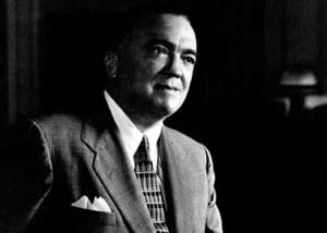 FBI Director J. Edgar Hoover in 1959. Photo: Wikimedia Commons.