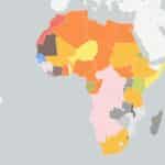 Map of Africa. File photo..