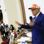 Venezuela's National Assembly President Jorge Rodríguez during a debate about Argentina and Washington's attempt to rob another Venezuelan asset, the Boeing 747-300 belonging to cargo company EMTRASUR. Photo: HispanTV.