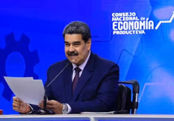 President Nicolás Maduro leads a meeting with the National Council for Productive Economy. Photo: Presidential Press.