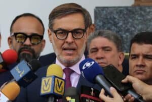 Félix Plasencia, who held the position of Minister of Foreign Affairs in Venezuela from 2021-2022, is appointed Ambassador of Venezuela in Colombia. File photo courtesy of Twitter / @pbrcabrera_97.