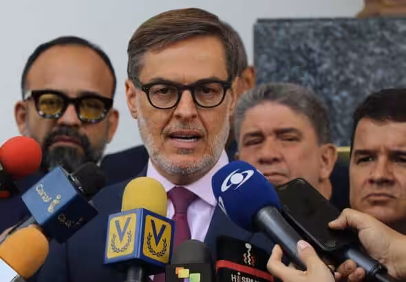 Félix Plasencia, who held the position of Minister of Foreign Affairs in Venezuela from 2021-2022, is appointed Ambassador of Venezuela in Colombia. File photo courtesy of Twitter / @pbrcabrera_97.