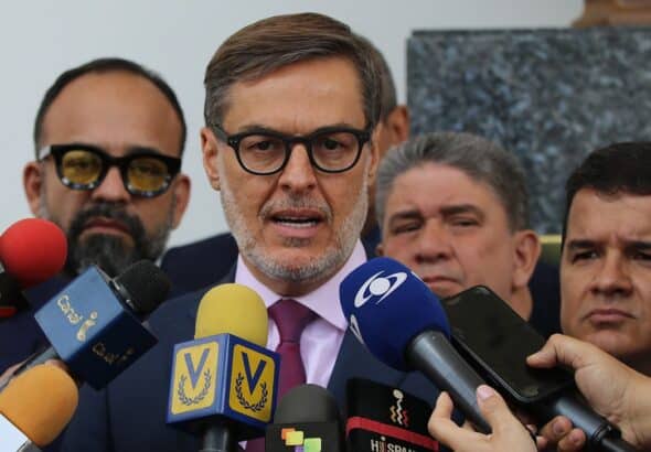 Félix Plasencia, who held the position of Minister of Foreign Affairs in Venezuela from 2021-2022, is appointed Ambassador of Venezuela in Colombia. File photo courtesy of Twitter / @pbrcabrera_97.