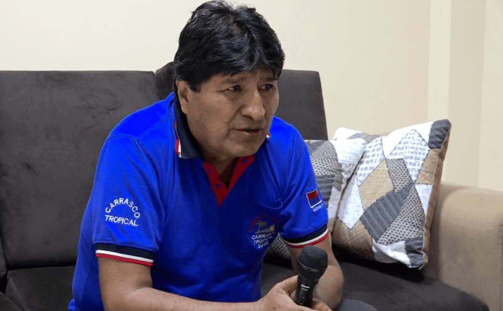Former President of Bolivia Evo Morales. Photo: declassifieduk.org.