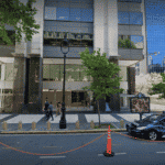 A Google "street view" of the Israeli embassy in Buenos Aires. Photo: Google.