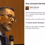 Twitter locks account of Palestine Chronicle’s editor, Dr. Ramzy Baroud. Photo: Palestine Chronicle.