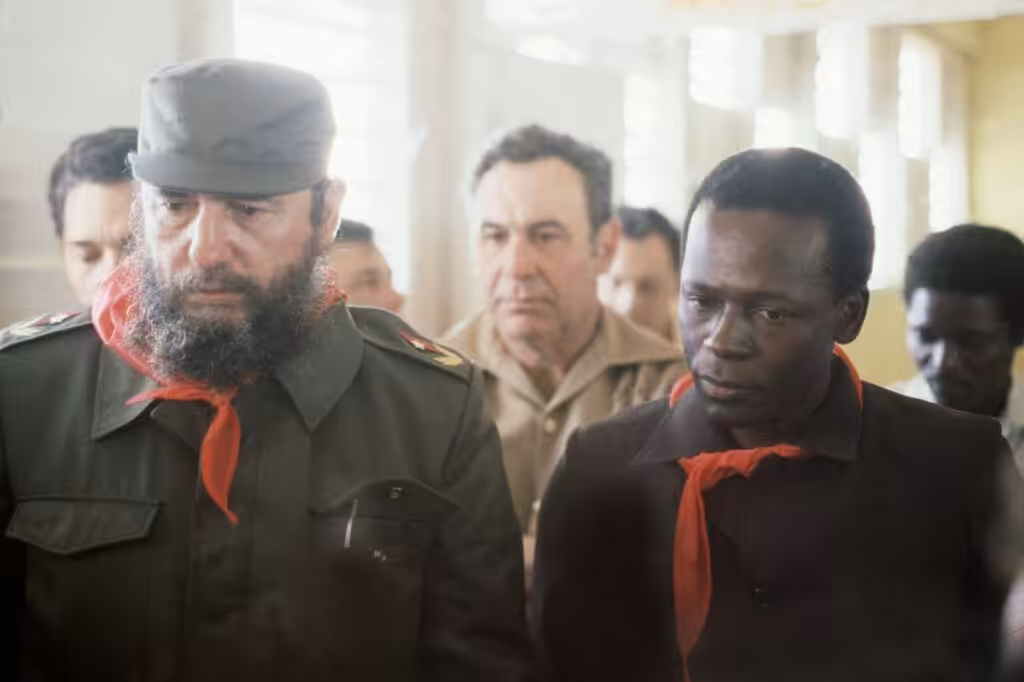 Cuban And Angolan Leaders Fidel Castro And Jose Eduardo Dos Santos. File photo.